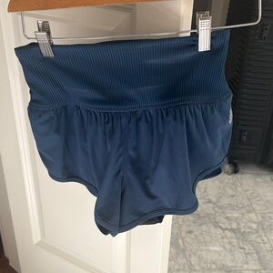 Free People Movement Navy Blue Women's Shorts